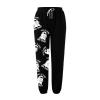 Daily The to Only,Wide Leg Joggers,This is Some Boo Sheet Sweatpants Women Halloween Cool Ghost Graphic Wide Leg Joggers Cinch Bottom Baggy,Track,-A,5X-Large Black-a view 2
