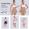 Laimi Duo Girls' mini Pleated Skirts Champagne Pleated Tennis Skirts Skorts for Women Athleti Skirt Christmas Outfits Size L view 3