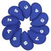 WHFCBJBW 10Pcs Golfs Headcover Protective Protective Golfs Iron Head Soft Golfs Club Head Putter Protector view 4