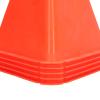 Soccer Cones, Sports Cones Portable 5pcs Plastic Football Barrier Training Cones Skate Marker Disc Cones for Sideline, Boundary Marking, Speed Training, Basketball, Obstacles view 2