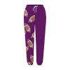 The Clearance,Wide Leg Trousers Women,This is Some Boo Sheet Sweatpants Women Halloween Cool Ghost Graphic Wide Leg Joggers Cinch Bottom Baggy,Primo,Purple-C,Small view 2