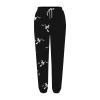 Deals of The Day Orders,Halloween Pj Pants Women,This is Some Boo Sheet Sweatpants Women Halloween Cool Ghost Graphic Wide Leg Joggers Cinch Bottom Baggy,Online Shopping,Black-D,Small view 3