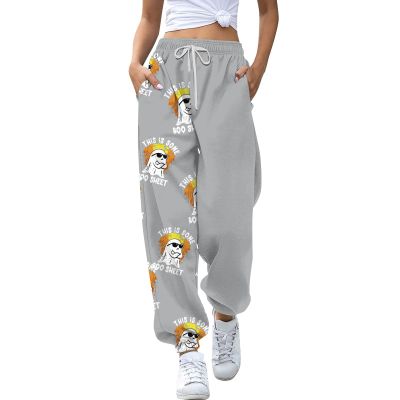 The Clearance,This is Some Boo Sheet Sweatshirt,This is Some Boo Sheet Sweatpants Women Halloween Cool Ghost Graphic Wide Leg Joggers Cinch Bottom Baggy,Grey-E,Xx-Large