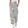 The Clearance,This is Some Boo Sheet Sweatshirt,This is Some Boo Sheet Sweatpants Women Halloween Cool Ghost Graphic Wide Leg Joggers Cinch Bottom Baggy,Grey-E,Xx-Large view 1