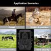 Zyyini 1080P Trail Camera, HD 1080P Video 16MP Photo Camera, 2.0 inch HD Screen Motion with IR Night Vision Video Cam, 0.8s Time view 4