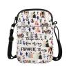 ENSIANTH Musical Inspired Gift Musical Theatre Actor Actress Messenger Bag Drama Theatre Crossbody Purses Bag (Musical thing CB) view 1