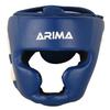 Boxing Headgear with Cheek Protection - Adjustable Sparring Head Guard for MMA, Kickboxing, Muay Thai, and Boxing - Ideal for Men, Women, Youth, Blue, M view 2