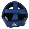 Boxing Headgear with Cheek Protection - Adjustable Sparring Head Guard for MMA, Kickboxing, Muay Thai, and Boxing - Ideal for Men, Women, Youth, Blue, M view 3