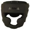 Boxing Headgear with Cheek Protection - Adjustable Sparring Head Guard for MMA, Kickboxing, Muay Thai, and Boxing - Ideal for Men, Women, Youth, Black, L view 2