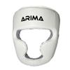 Boxing Headgear with Cheek Protection - Adjustable Sparring Head Guard for MMA, Kickboxing, Muay Thai, and Boxing - Ideal for Men, Women, Youth, White, L view 1