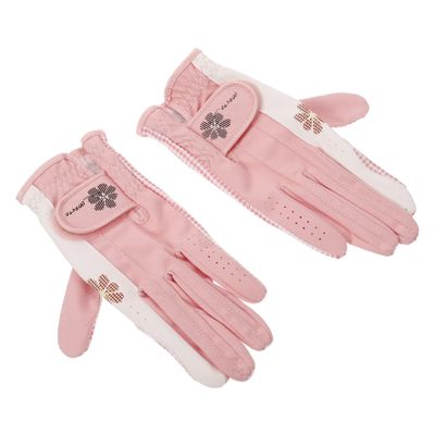 Parliky Breathable Golf Gloves for Women Stylish Anti-Slip Design Enhanced Grip Durable Comfortable for All Weather Golfing Golfing Accessories
