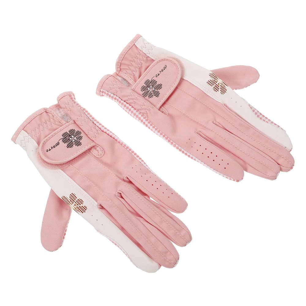 Parliky Breathable Golf Gloves for Women Stylish Anti-Slip Design Enhanced Grip Durable Comfortable for All Weather Golfing Golfing Accessories