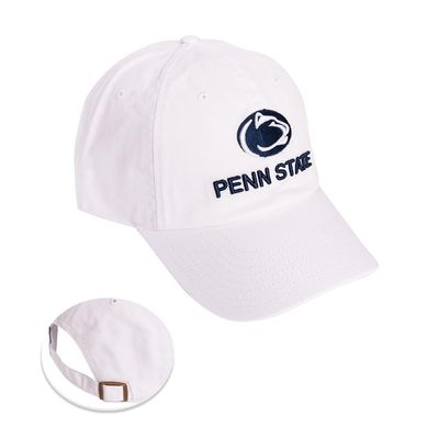 Desert Cactus Penn State University Baseball Hat Pennsylvania PSU Nittany Lions Brimmed Embroidered Hats Cap Adjustable Cloth Strap Adult (Style G1)