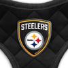 Littlearth NFL Pittsburgh Steelers Velvet Pet Harness, Medium view 3