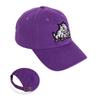 Desert Cactus TCU Texas Christian University Baseball Hat Horned Frogs Brimmed Embroidered Hats Cap Adjustable Cloth Strap Adult (Style C1) Purple view 1