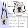 ENSIANTH Beauty Inspired Crossbody Bag Belle Princess Gift Fairytale Lover Gift A Tale as Old as Time Belle Fan Messenger Bag (dreamy CB) view 3
