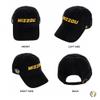 Desert Cactus University of Missouri Baseball Hat Mizzou Tigers Brimmed Embroidered Hats Cap Adjustable Cloth Strap Adult (Style F1) Black view 3