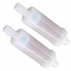 2PC 35-816296-4 Inline Fuel Filter Replacement 5/16" Fuel Filter for Mercury 816296Q2 Quick Silver Polaris 2530008 Sea Doo 275000051 275000262 Sierra 18-7830 0398327 30-200hp Mariner Outboard Boat view 3