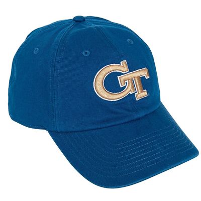 Desert Cactus Georgia Tech University Embroidered Baseball Hat(A1) Blue