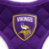 Littlearth NFL Minnesota Vikings Velvet Pet Harness, Small view 3