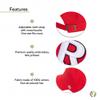 Desert Cactus Rutger University Baseball Hat New Jersey Scarlet Knights Brimmed Embroidered Cap - Adjustable Cloth Strap - A (US, Alpha, One Size, Red) view 4