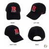 Desert Cactus Rutgers University Baseball Hat State University of New Jersey Scarlet Knights Brimmed Embroidered Hats Cap Adjustable Cloth Strap Adult (Style D1) view 3