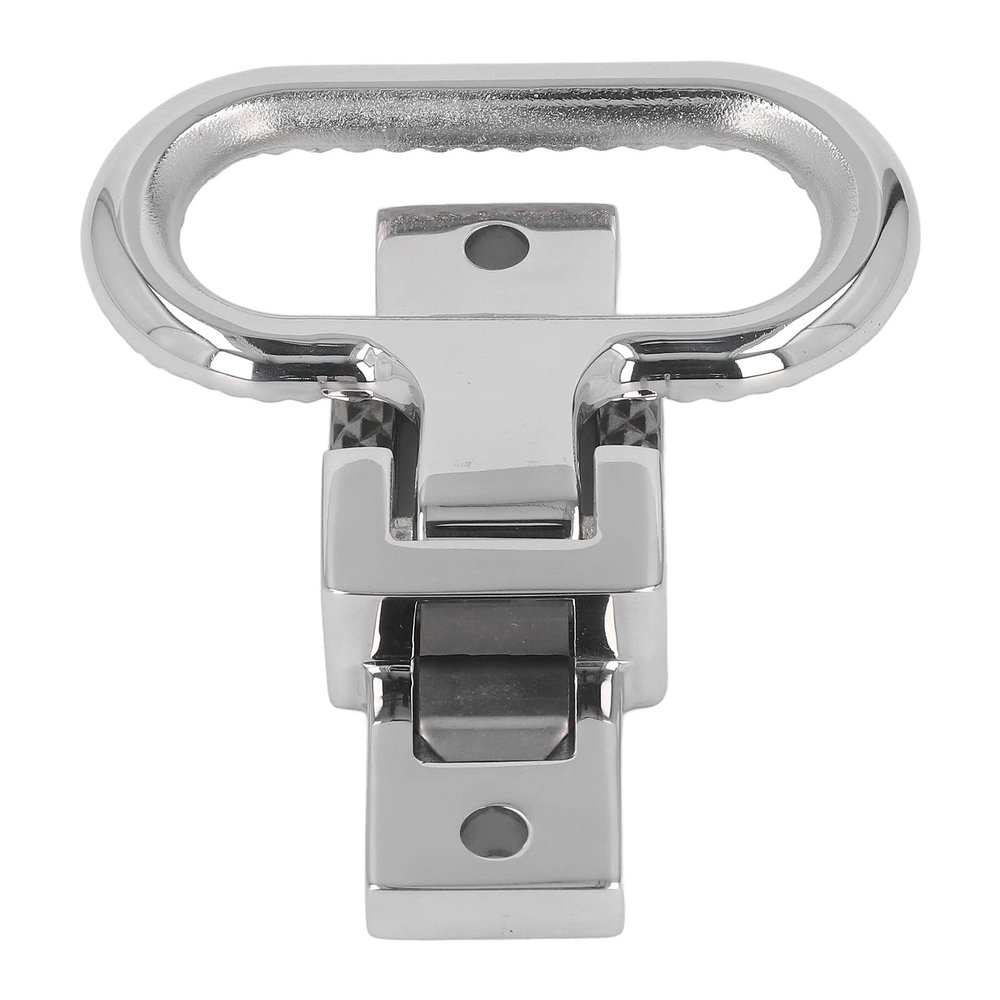 Enlybee 316 Stainless Steel Folding Pedal for Boat, RV, Trailer - Reliable Support for