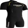 Cressi Baula 2.5 mm Man Short Sleeves Short Wetsuits, Black/Yellow, L view 2