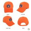 Desert Cactus Auburn University Baseball Hat Tigers War Eagle Brimmed Embroidered Hats Cap Adjustable Cloth Strap Adult (Style C1) Orange view 3
