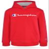 Champion Boys Hoodie for Kids Sweatshirt Fleece Youth Pullover With Hood (US, Alpha, Large, Regular, Signature Lychee Red) view 1