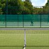 Vermont Tennis Court Wind Screen & Privacy Screen Windscreen | 6 x 60 or 6 x 40 Tennis Court Shade Cover  Green, Navy or Black [Optional Logo] (Without Logo, Green, 40ft x 6ft) view 2
