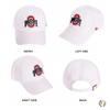 Desert Cactus The Ohio State University Baseball Hat OSU Buckeyes Brimmed Embroidered Hats Cap Adjustable Cloth Strap Adult (Style M1) White view 3