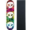 Zero Skateboard Deck 3 Skull Color 8.5" x 32.3" with Grip view 1