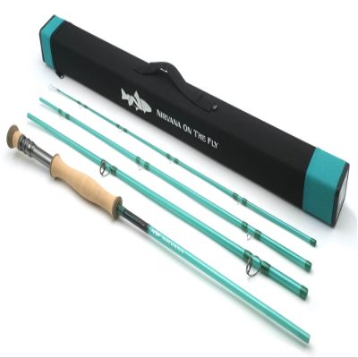 Nirvana PhoenixGLASS Fiberglass Fly Rod with Case, 9wt - 8ft 3in w/Fighting Butt
