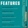 Nirvana PhoenixGLASS Fiberglass Fly Rod with Case, 9wt - 8ft 3in w/Fighting Butt view 3