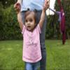 Go All Out 3T Light Pink Toddler Do Something! Toddler T-Shirt view 3