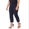Briggs New York Women's Super Stretch Millennium Slimming Pull-on Ankle Pant Navy view 1