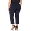 Briggs New York Women's Super Stretch Millennium Slimming Pull-on Ankle Pant Navy view 2