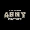 Armed Forces Gear Army Brother Youth T-Shirt (Black, LG) view 2