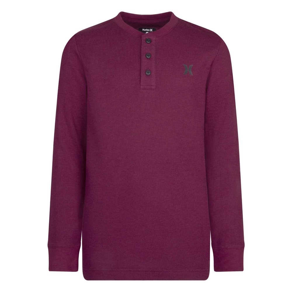 Long Sleeve Waffle Knit Shirt