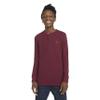 Long Sleeve Waffle Knit Shirt view 3
