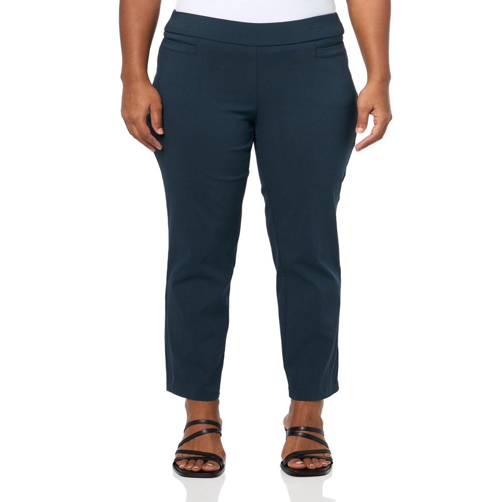 Briggs New York Women's Super Stretch Millennium Welt Pocket Pull on Career Pant
