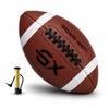 GX TOUR+ Official Size 7 Football. Youth Size Suitable for Ages 12 to 17 Check Size Before Order. Durable,Strong Grip Leather. view 1