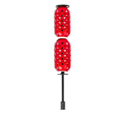 Aero Swing Baseball Swing Trainer, Bat Swing Air Resistance, Baseball Training Equipment, Training Aid for Speed, Accuracy, Baseball Bat Weight, All Red