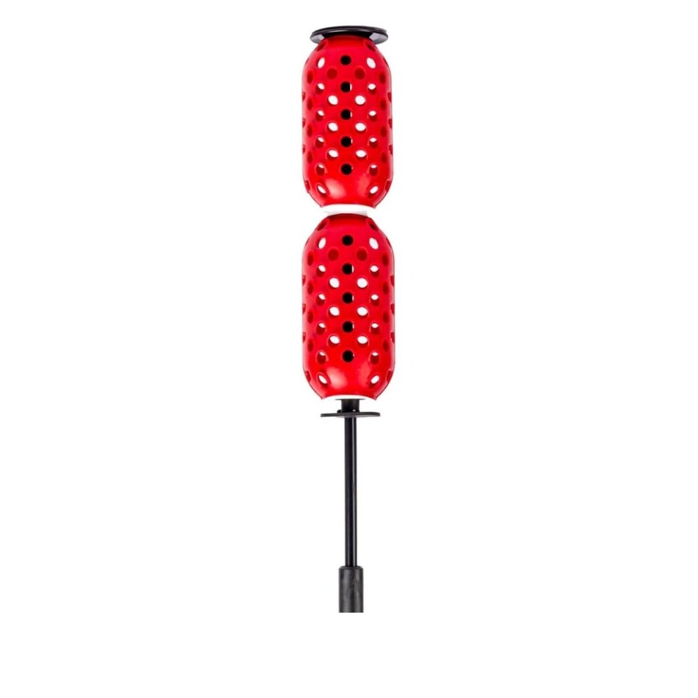 Aero Swing Baseball Swing Trainer, Bat Swing Air Resistance, Baseball Training Equipment, Training Aid for Speed, Accuracy, Baseball Bat Weight, All Red