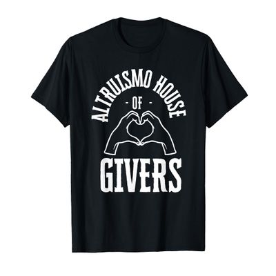 ALTRUISMO House of Givers, RCA Givers School Spirit, Black T-Shirt