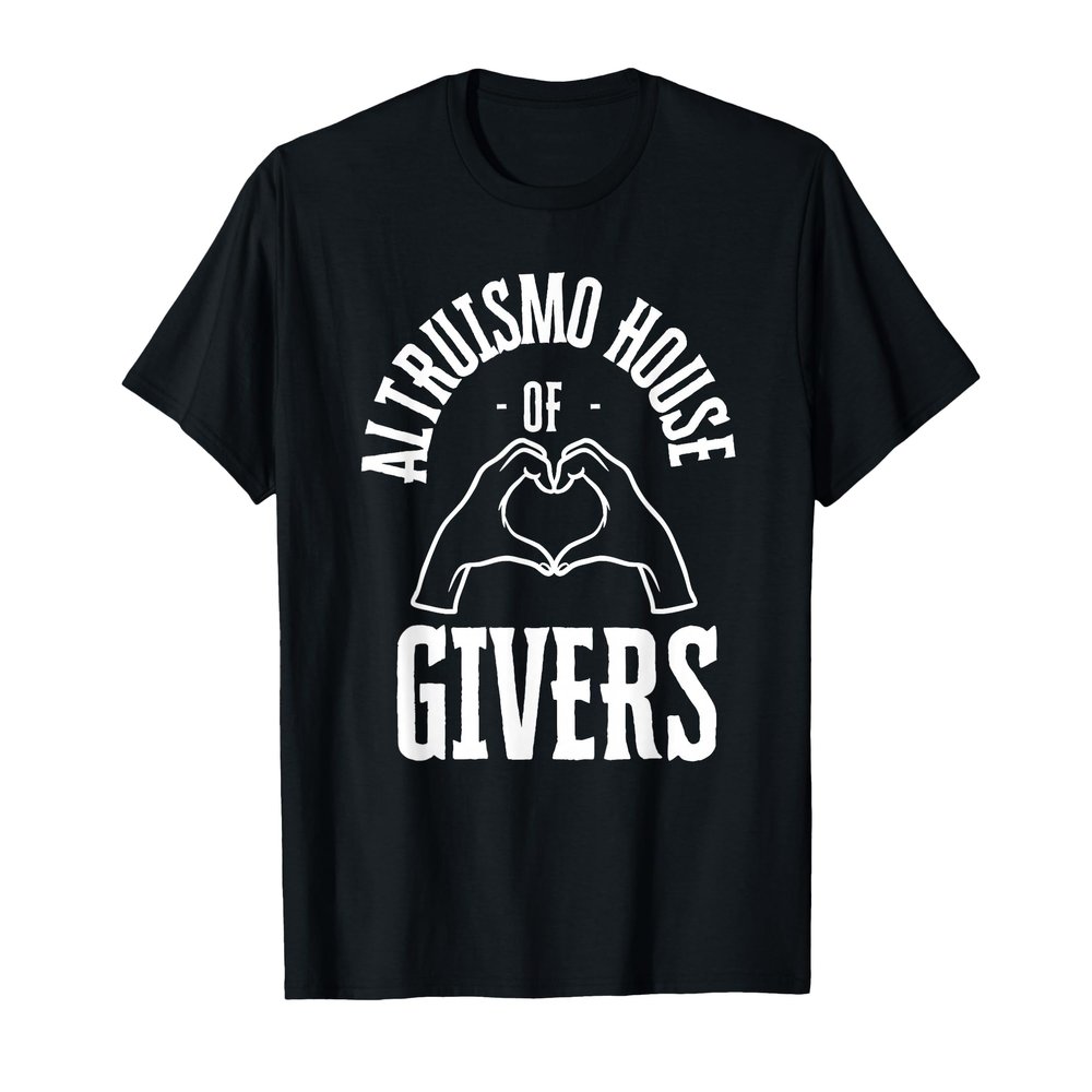 ALTRUISMO House of Givers, RCA Givers School Spirit, Black T-Shirt