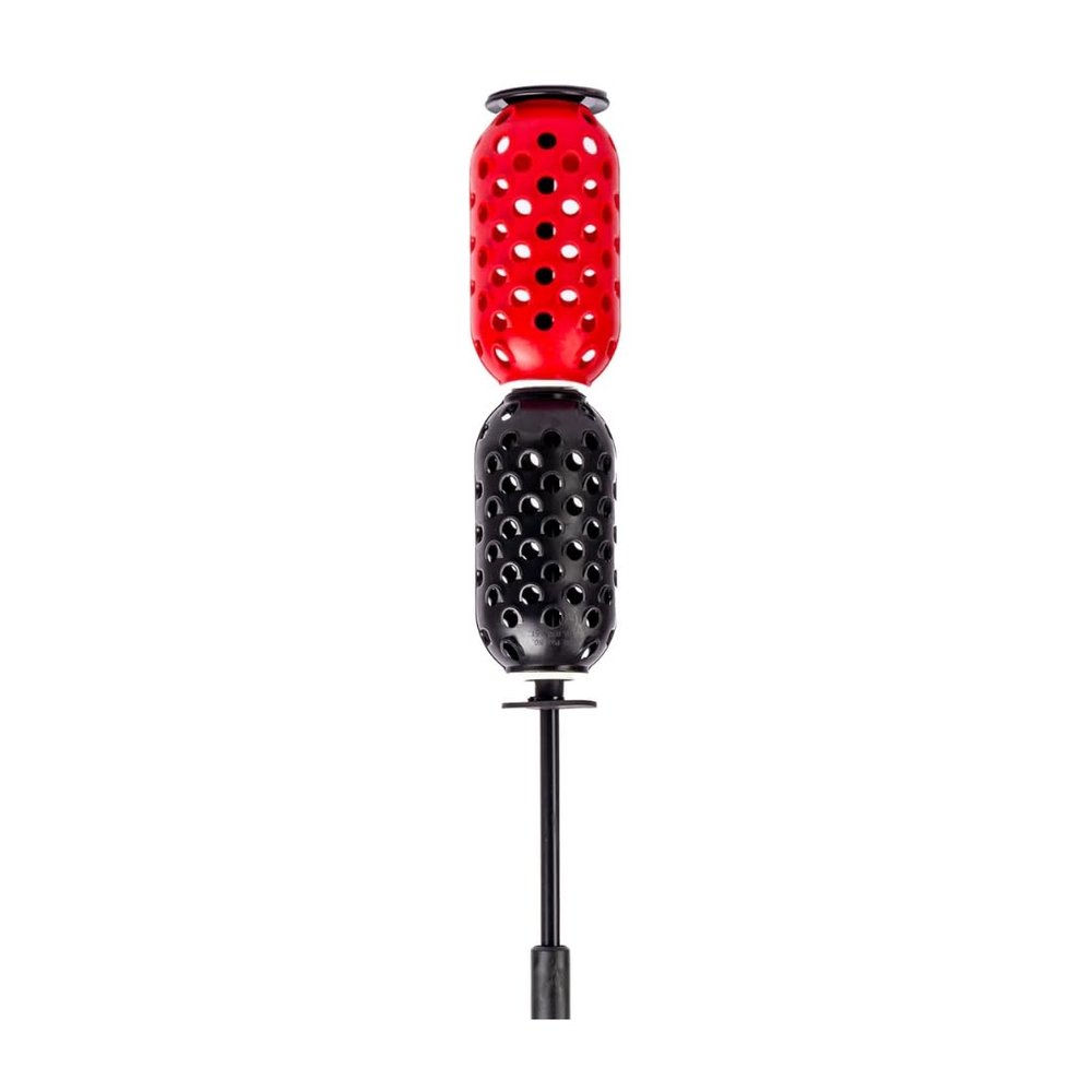 Aero Swing Baseball Swing Trainer, Bat Swing Air Resistance, Baseball Training Equipment, Training Aid for Speed, Accuracy, Baseball Bat Weight Black and Red.