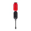 Aero Swing Baseball Swing Trainer, Bat Swing Air Resistance, Baseball Training Equipment, Training Aid for Speed, Accuracy, Baseball Bat Weight Black and Red.