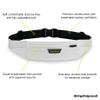 Amphipod MicroStretch Opti-Luxe Belt, Ultra-Light Minimalist Runners Waist Pack for Walking, Hiking & Running, Men & Women - Amp Green - OS - Swiss Alps - XL view 2